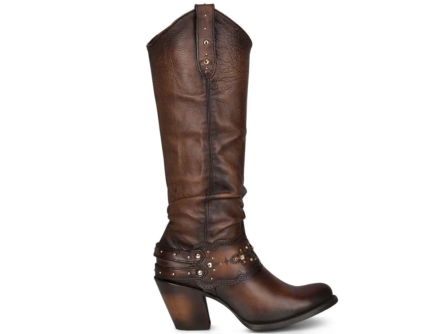 Botas Cuadra Moroni  Café Para Mujer